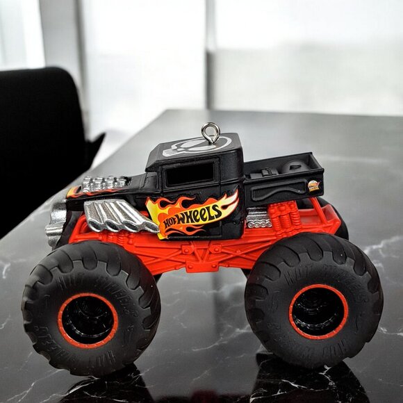 Hallmark 2024 Keepsake Ornament Hot Wheels Monster Trucks Bone Shaker - Picture 8 of 13